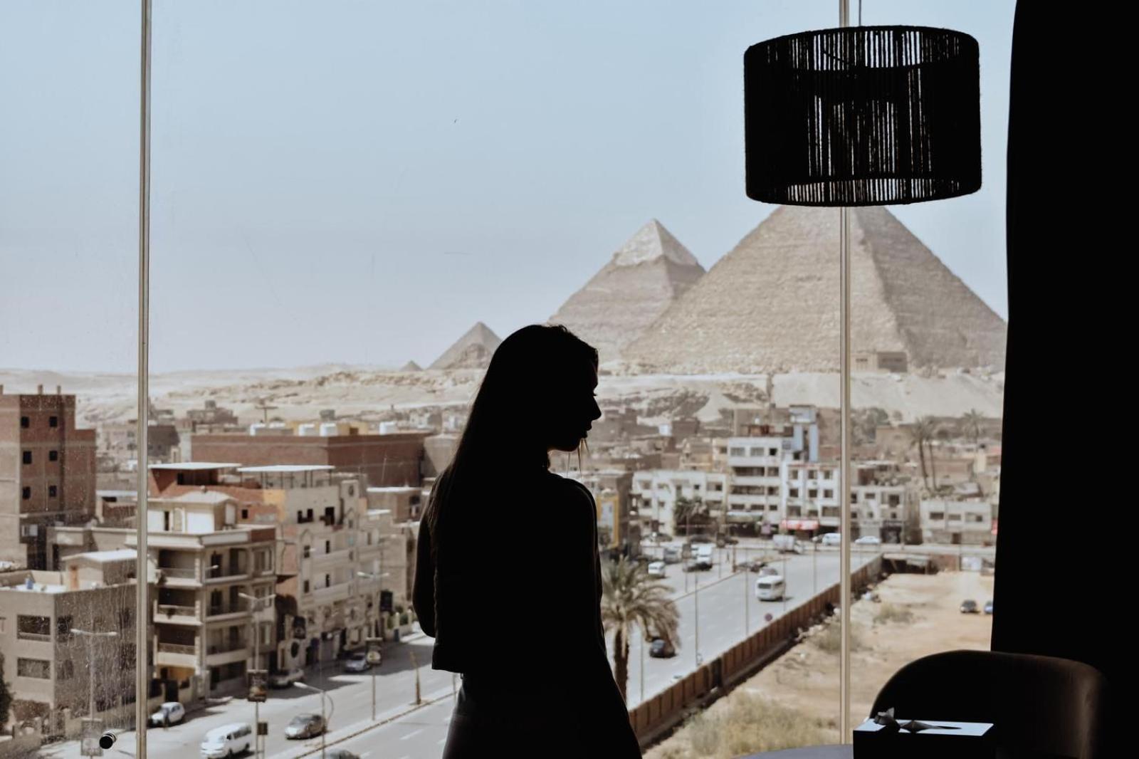 Rotana Pyramids View Hostel Nazlet el-Sîsi Exterior foto